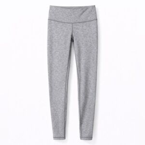Lululemon Wunder Under Heather Gray Leggings